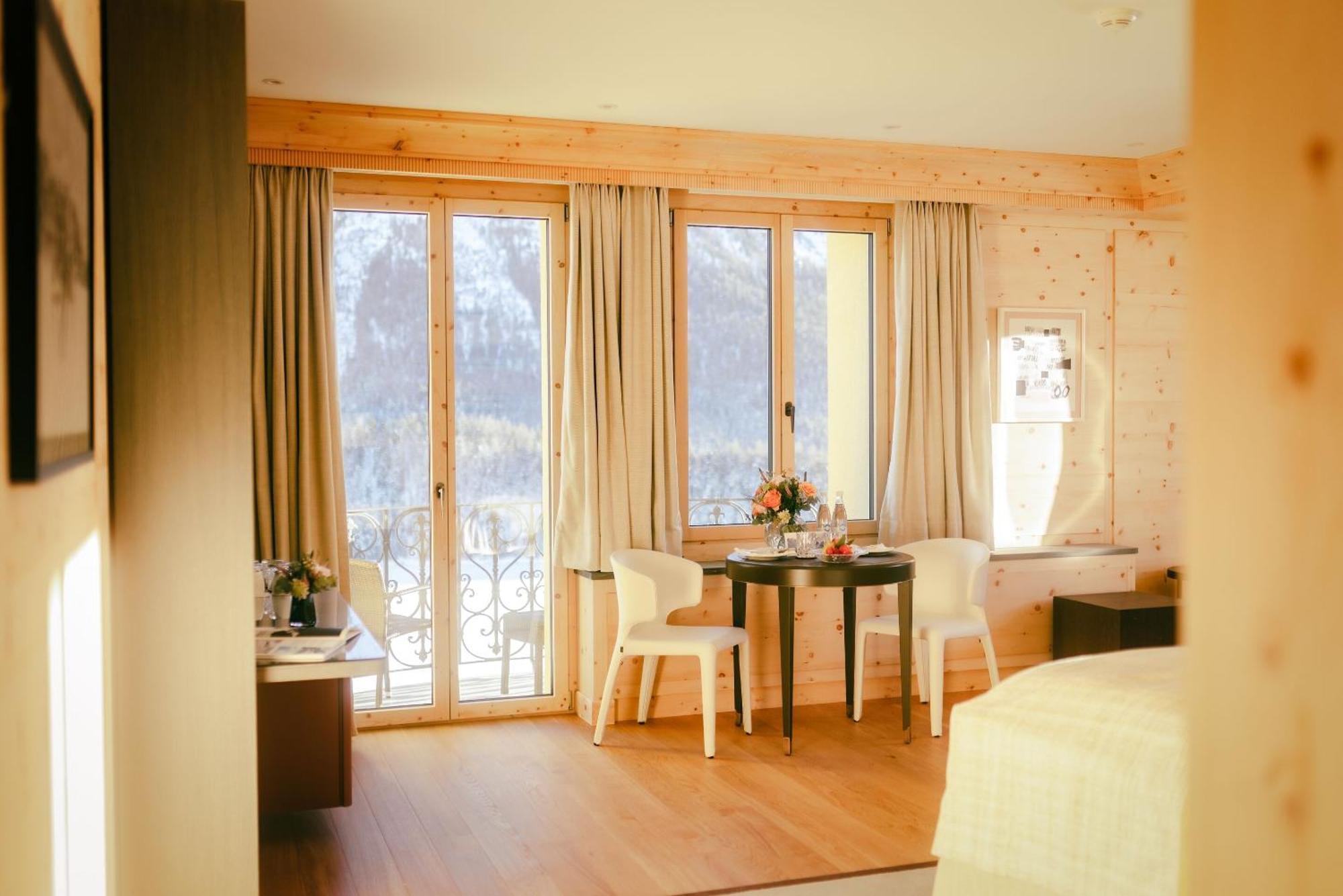 Kulm Hotel Сейнт Мориц Екстериор снимка
