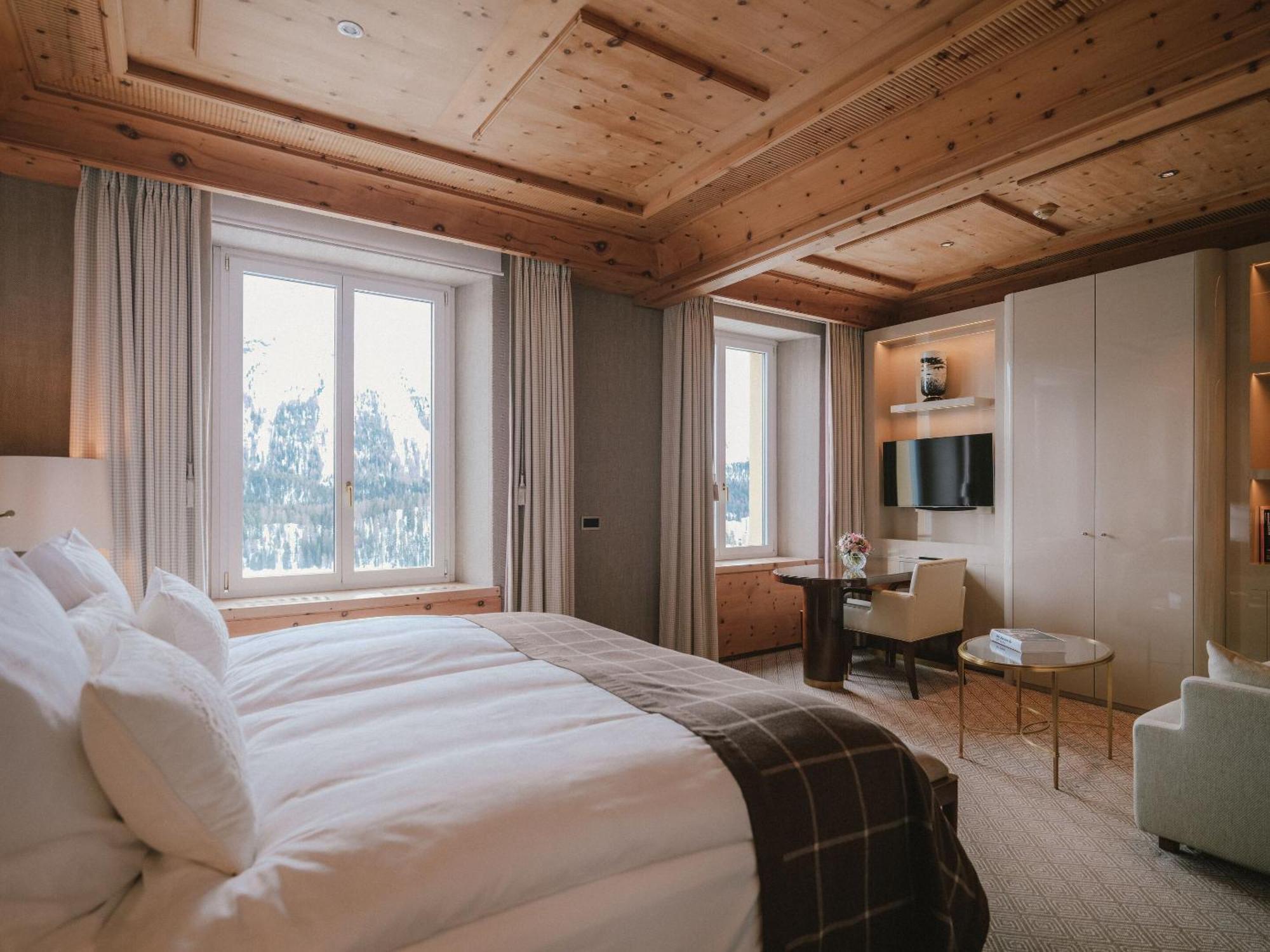 Kulm Hotel Сейнт Мориц Екстериор снимка
