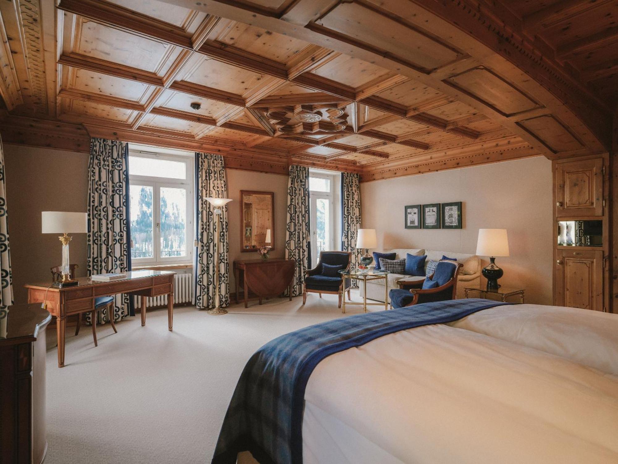 Kulm Hotel Сейнт Мориц Екстериор снимка